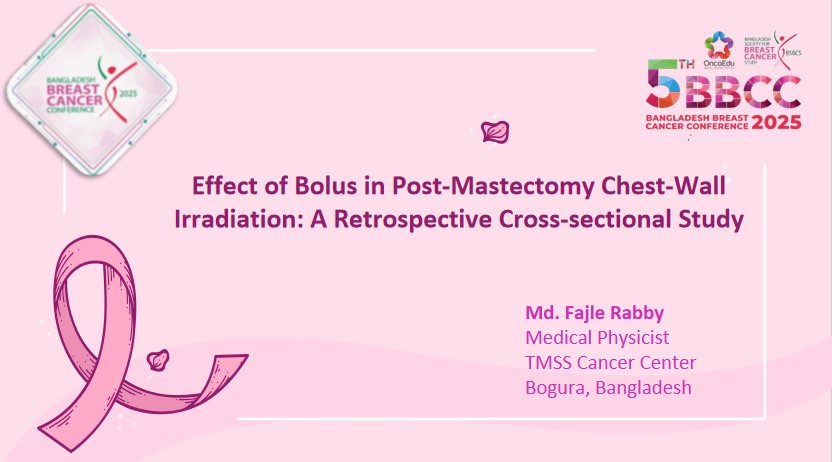 Effect of Bolus in Post-Mastectomy Chest-Wall Irradiation: A Retrospective Cross-sectional Study