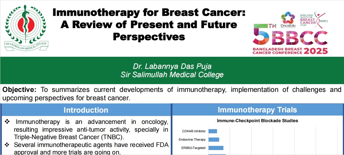 Immunotherapy for breast cancer : a review of present and future perspectives