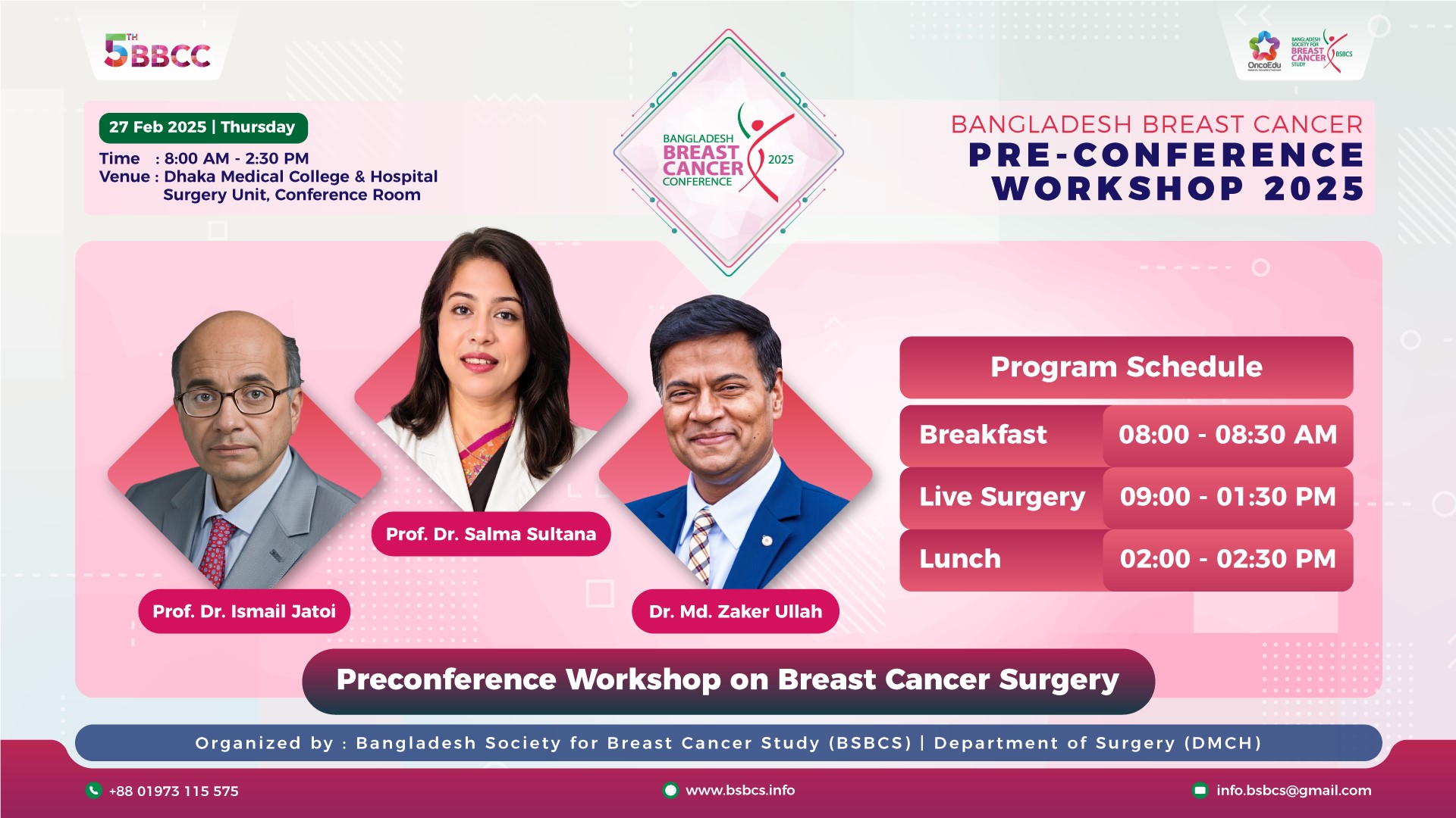 Live Surgery Faculty